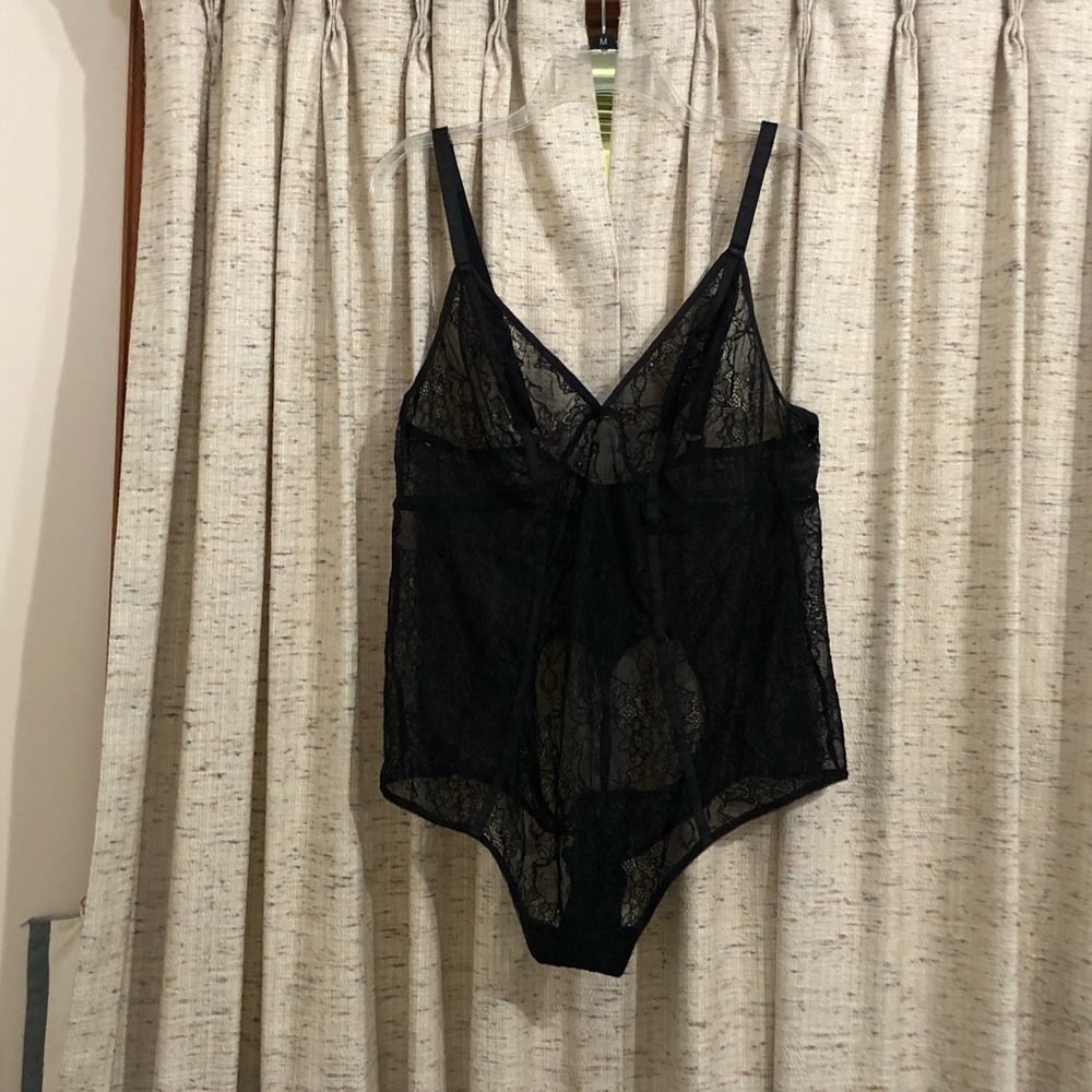 Torrid Lace Bodysuit With Open Heart Back